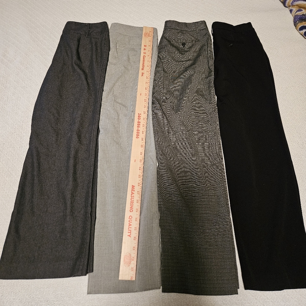 4 Pair Womens Trousers, Size 6P